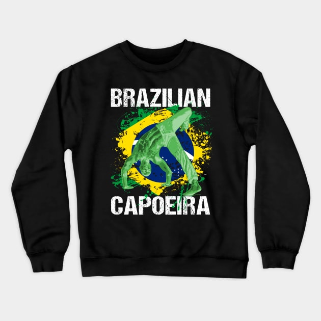 Brazilian Capoeira Dance Self-Defence Sports Crewneck Sweatshirt by shirtontour